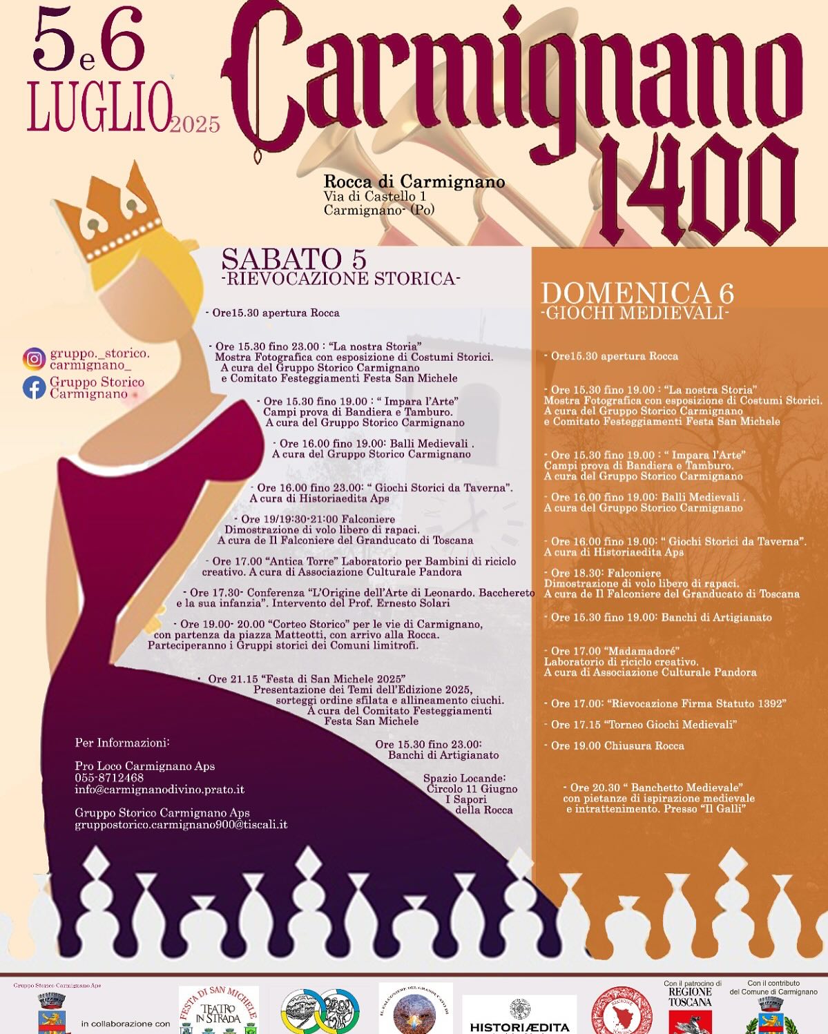programma carmignano 1400 