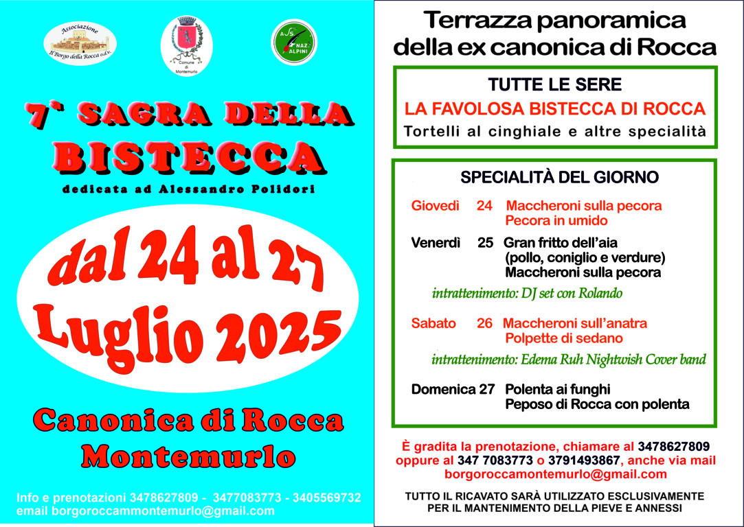 Sagra della Bistecca a Montemurlo