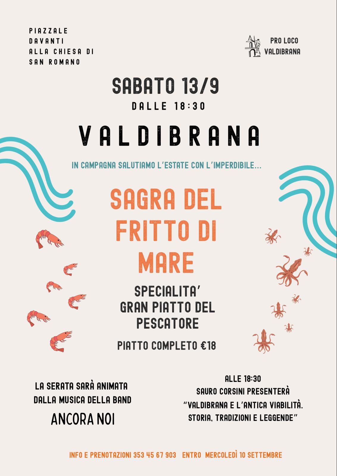 sagra del fritto di mare valdibrana