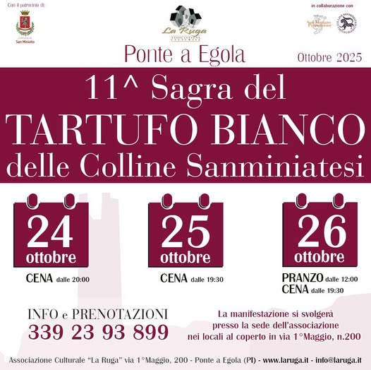 Sagra del Tartufo Bianco delle Colline Sanminiatesi