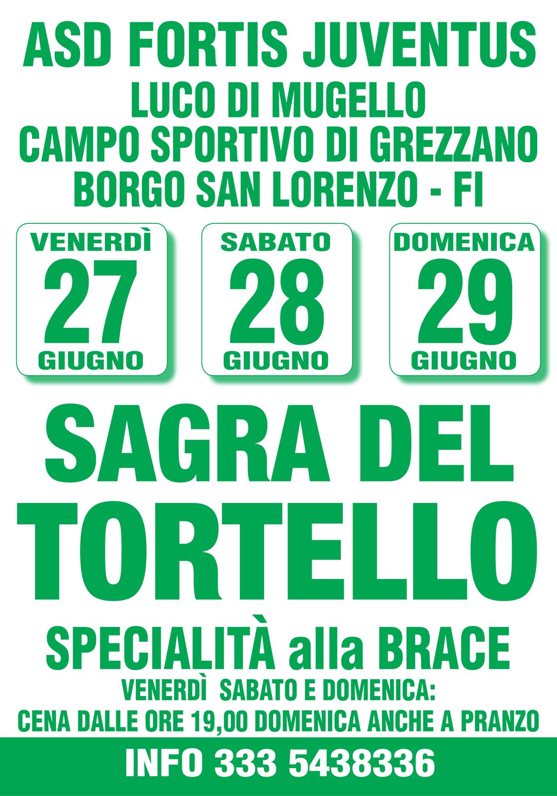 Sagra del Tortello a Luco