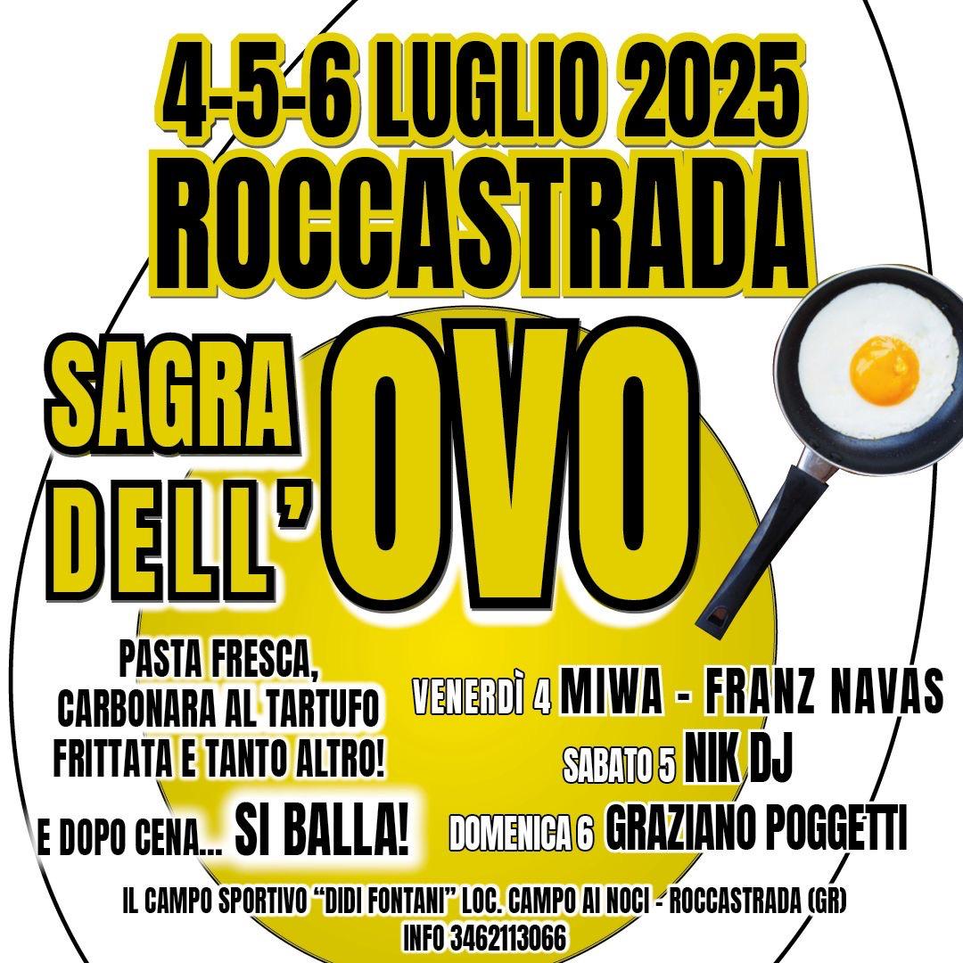 Locandina Festa dell'Ovo a Roccastrada