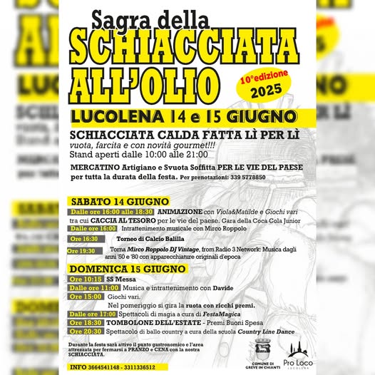 Sagra della Schiacciata all'Olio