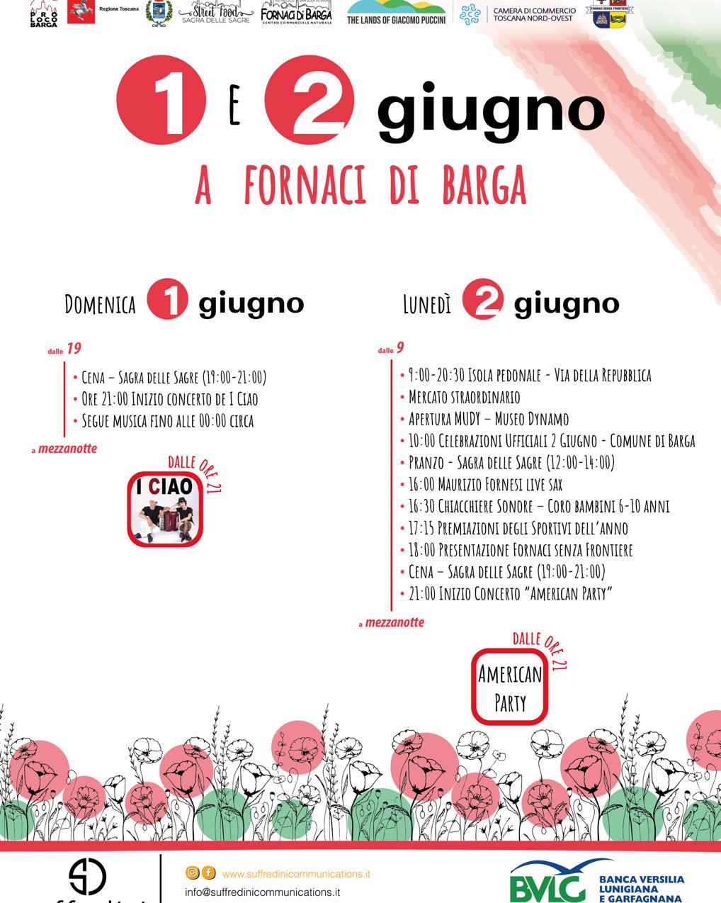 Locandina di Slow Street Food alle Fornaci di Barga