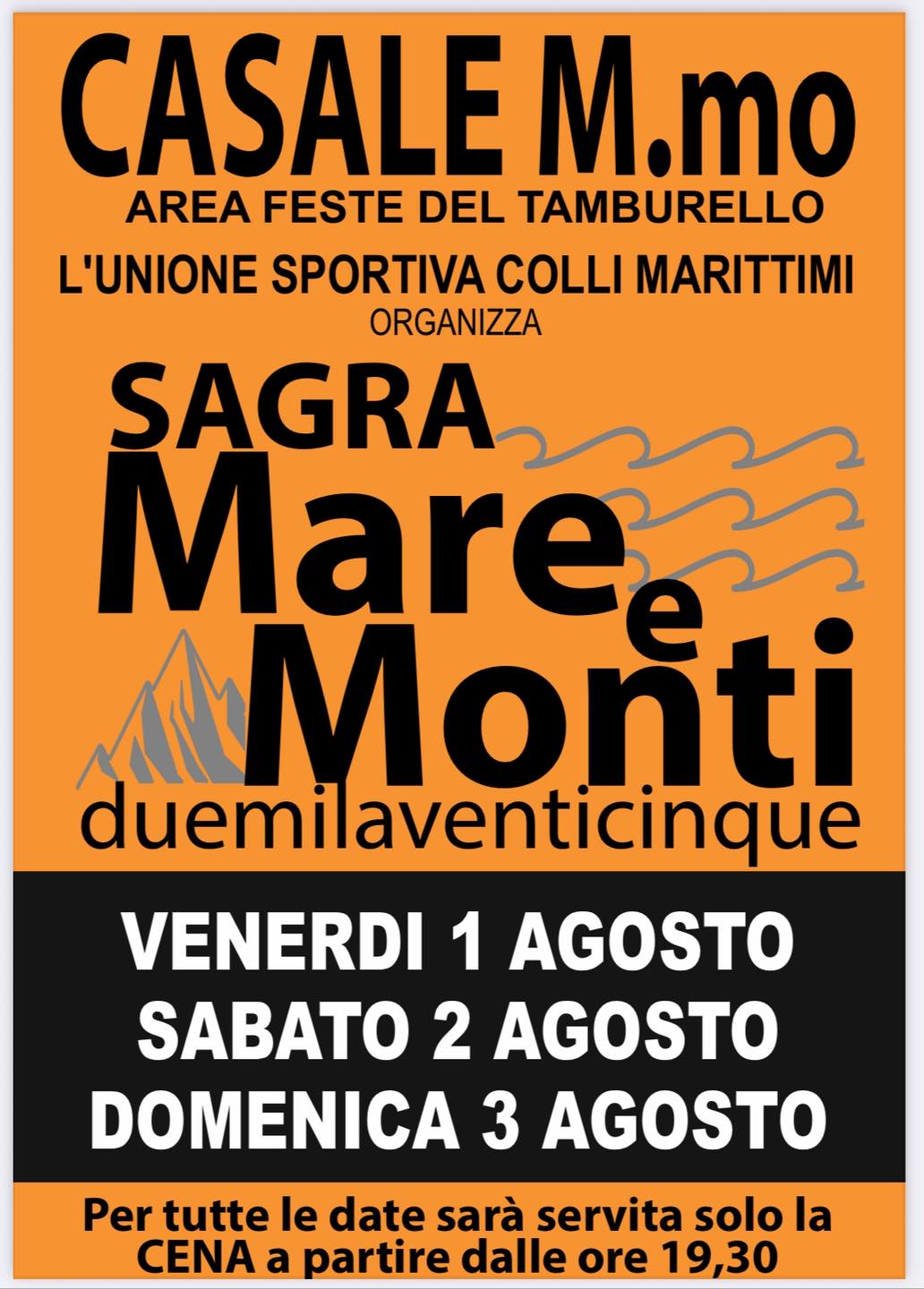 sagra mare e monti casale marittimo