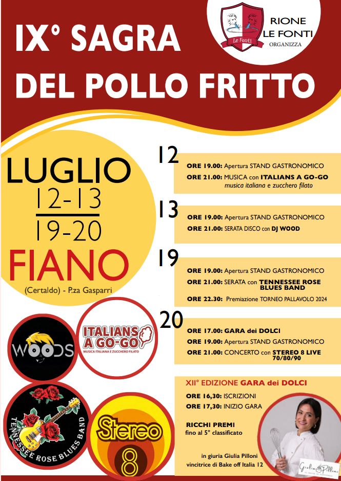 Sagra del Pollo Fritto a Fiano