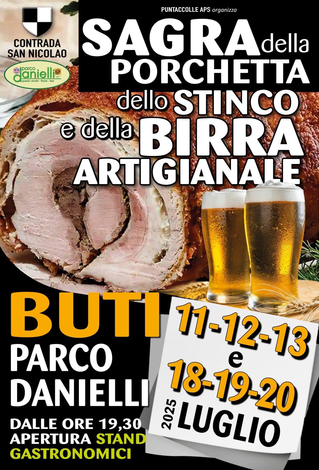 Sagra della Porchetta, Stinco e Birra Artigianale
