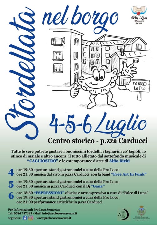 stordellata nel borgo a seravezza