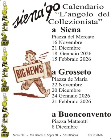 L'Angolo del Collezionista a Buonconvento