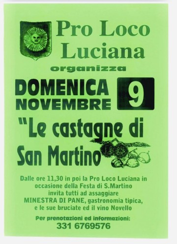 Le Castagne di San Martino