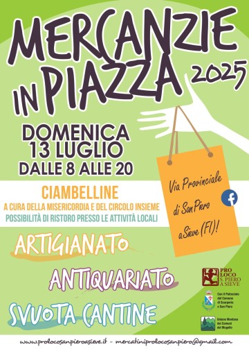 Mercanzie in Piazza
