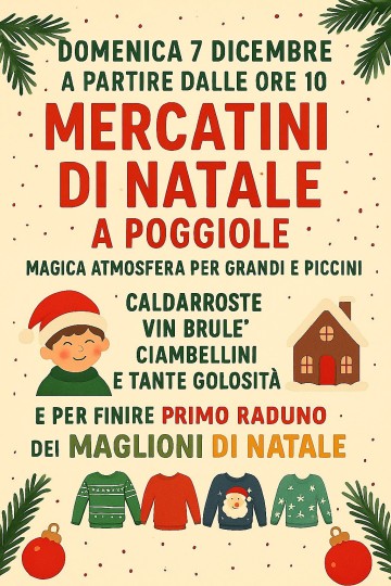 Mercatini di Natale a Poggiole