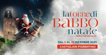 La Torre di Babbo Natale e i suoi Mercatini