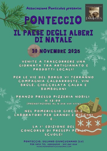 Ponteccio – Il Paese degli alberi di Natale