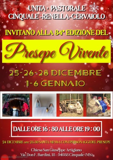 Presepe Vivente al Cinquale di Montignoso
