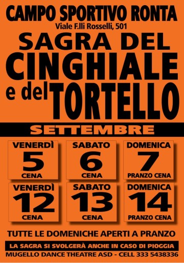 Sagra del Cinghiale e del Tortello a Ronta