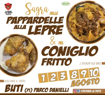 Sagra delle Pappardelle alla lepre e del Coniglio fritto