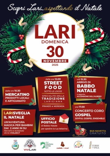 Scopri Lari aspettando il Natale