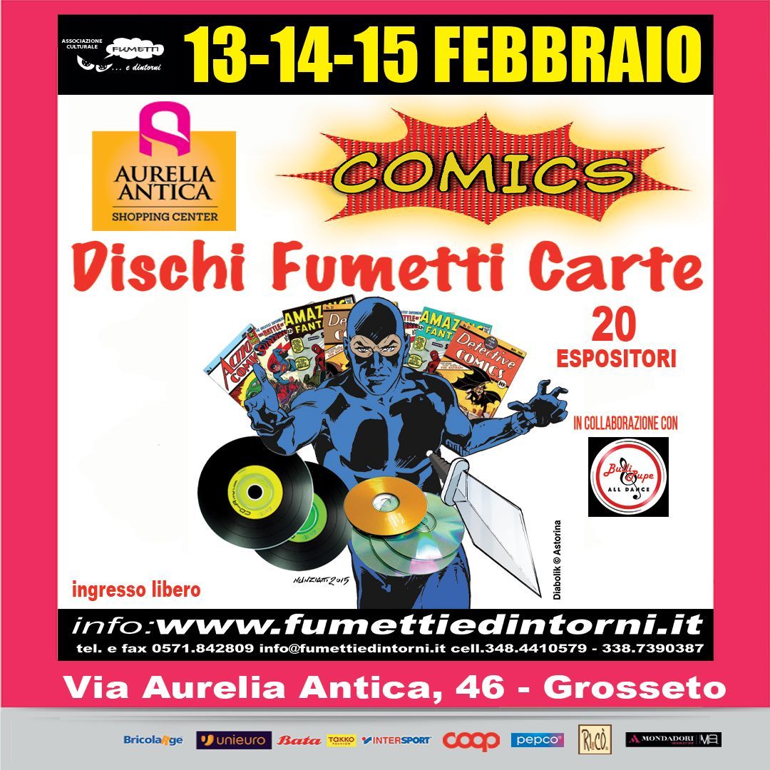 Fiera del Disco, Fumetti, Carte e Videogiochi