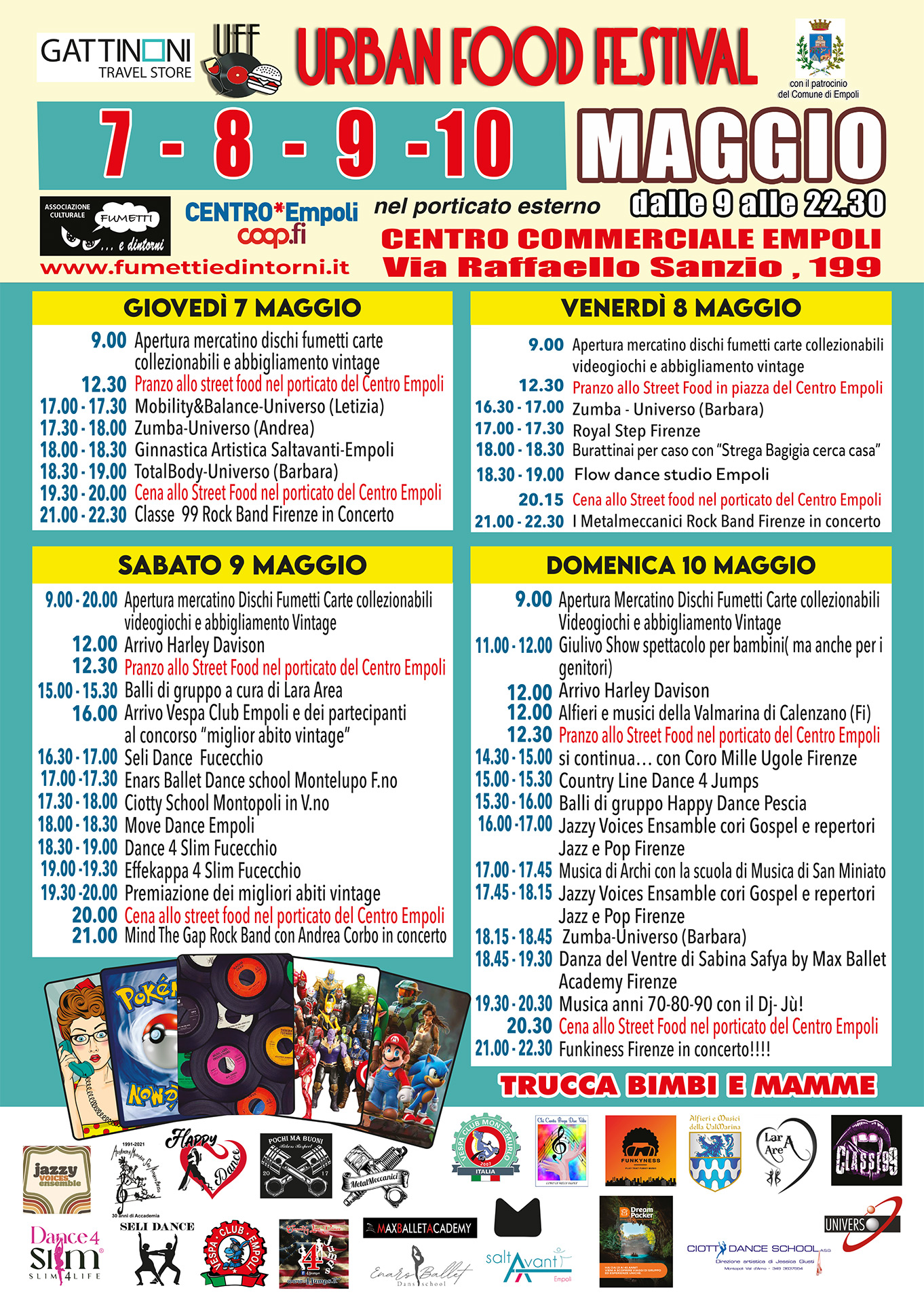 Il programma di UFF Empoli