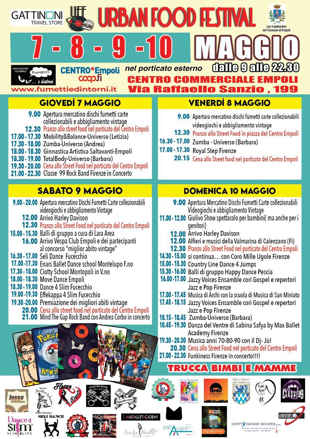 Il programma di UFF Empoli