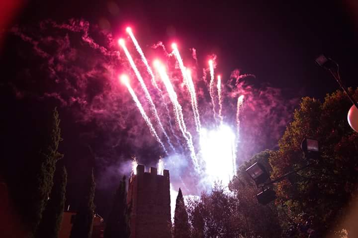 Spettacoli pirotecnici alla Festa Medievale di Signa