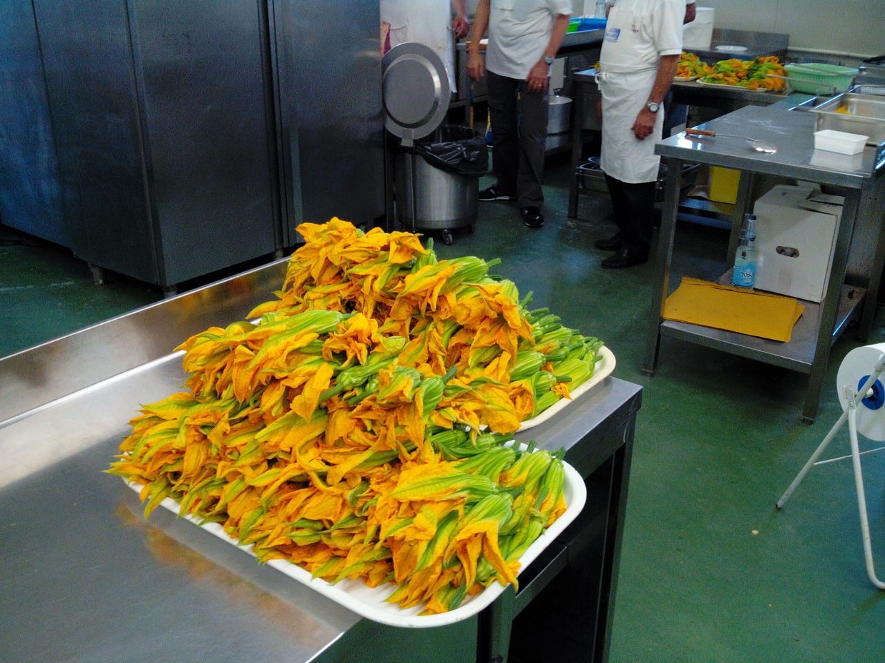 Sagra del fiore di zucca fritto
