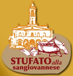 Locandina del Palio dello Stufato alla Sangiovannese a San Giovanni Valdarno