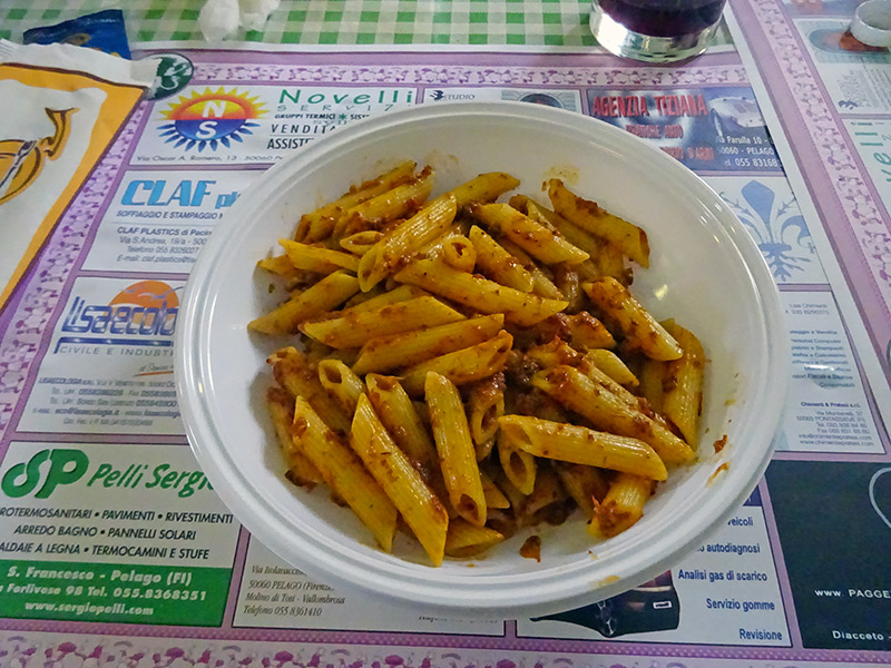 Penne al ragù di daino