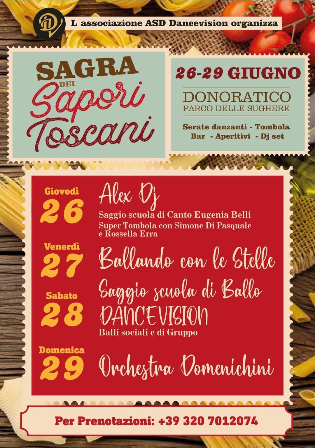 Sagra dei Sapori Toscani a Donoratico
