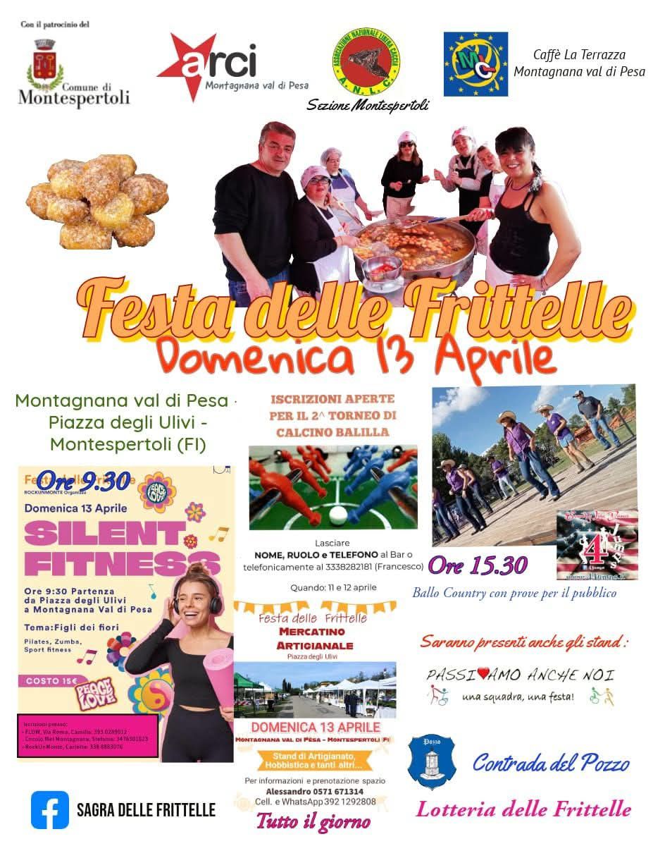 Locandina Festa delle frittelle a Montagnana