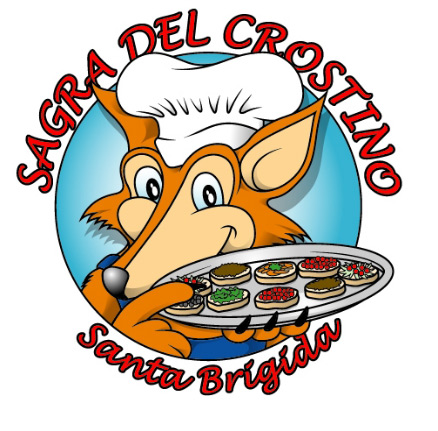 Logo della Sagra del Crostino a Santa Brigida