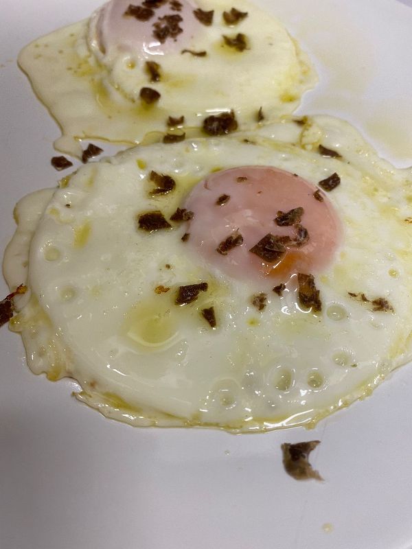 Le uova al tartufo della sagra di Castelfranco di Sotto