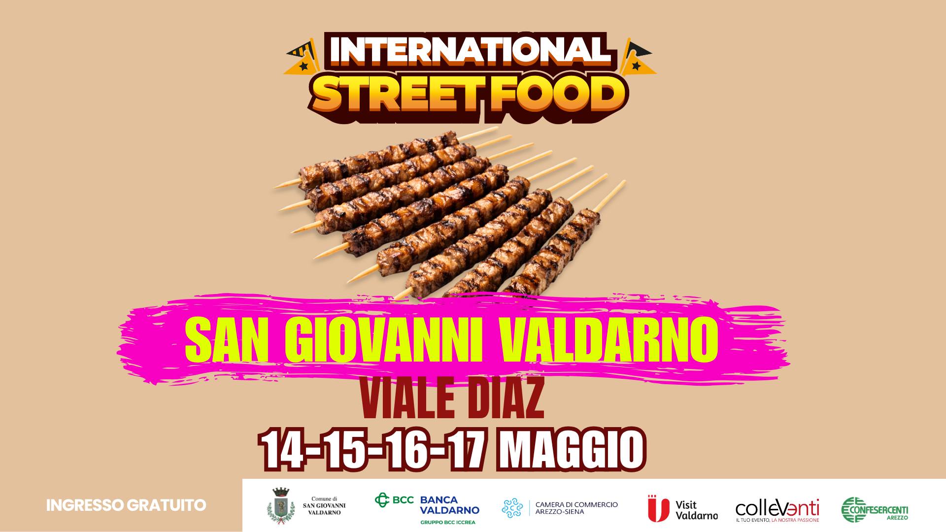 International Street Food a San Giovanni Valdarno