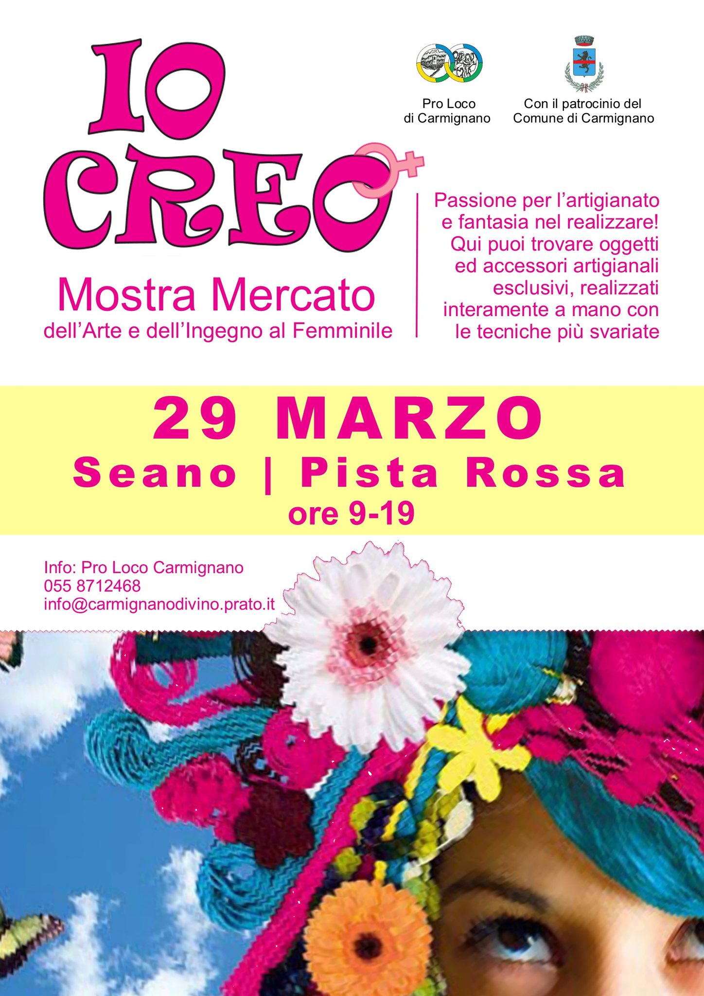 Io Creo – Mostra mercato dell'Arte e dell'Ingegno al Femminile 