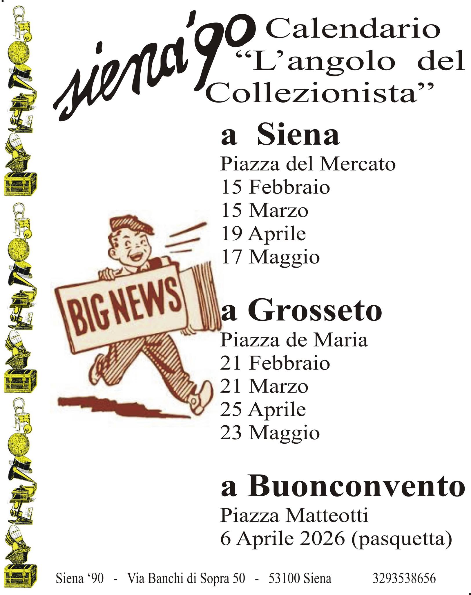 L'Angolo del Collezionista a Buonconvento