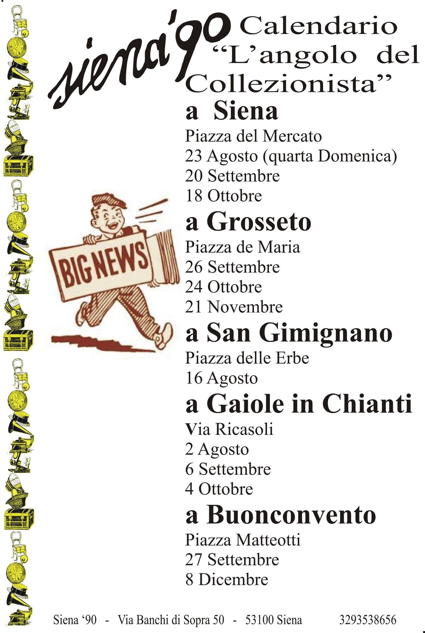 L'Angolo del Collezionista a Siena