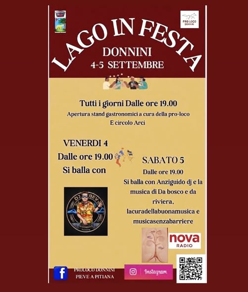 Lago in festa