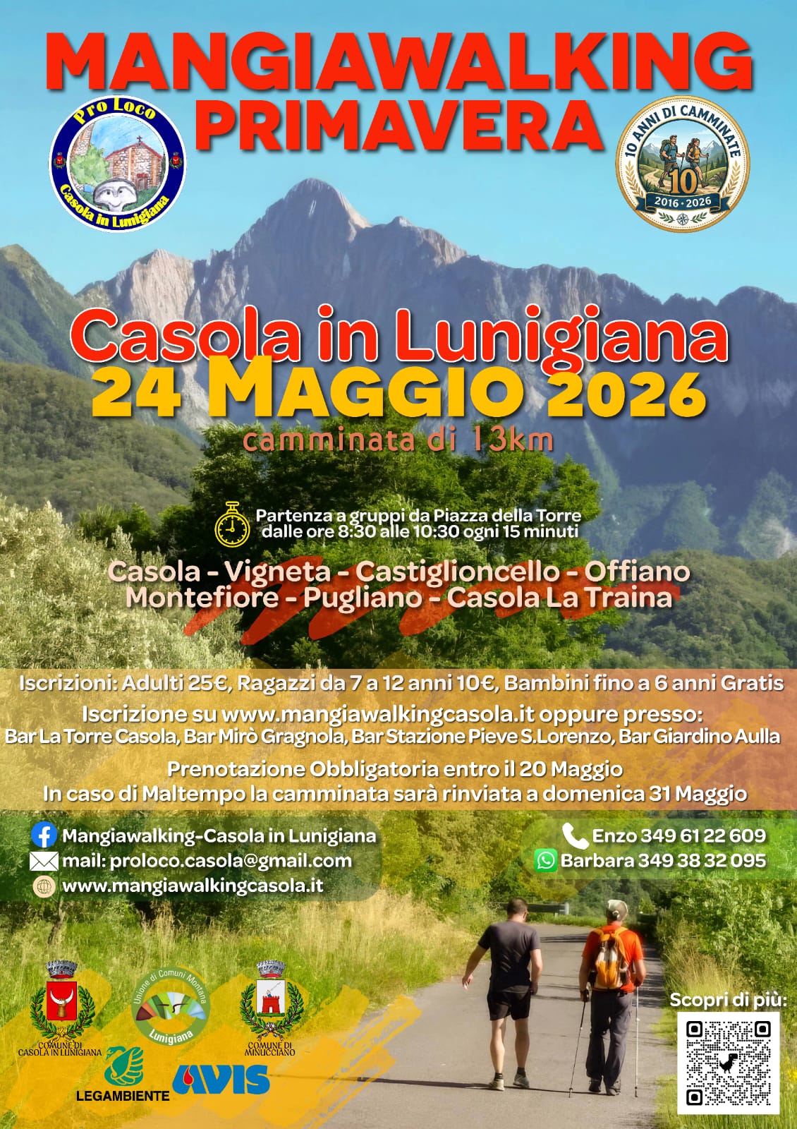 Mangiawalking della Primavera