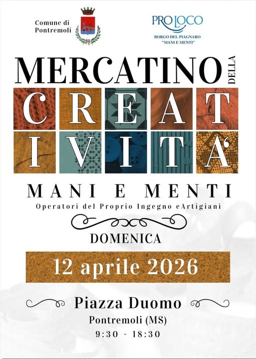 Mercatino della Creatività - Mani e Menti