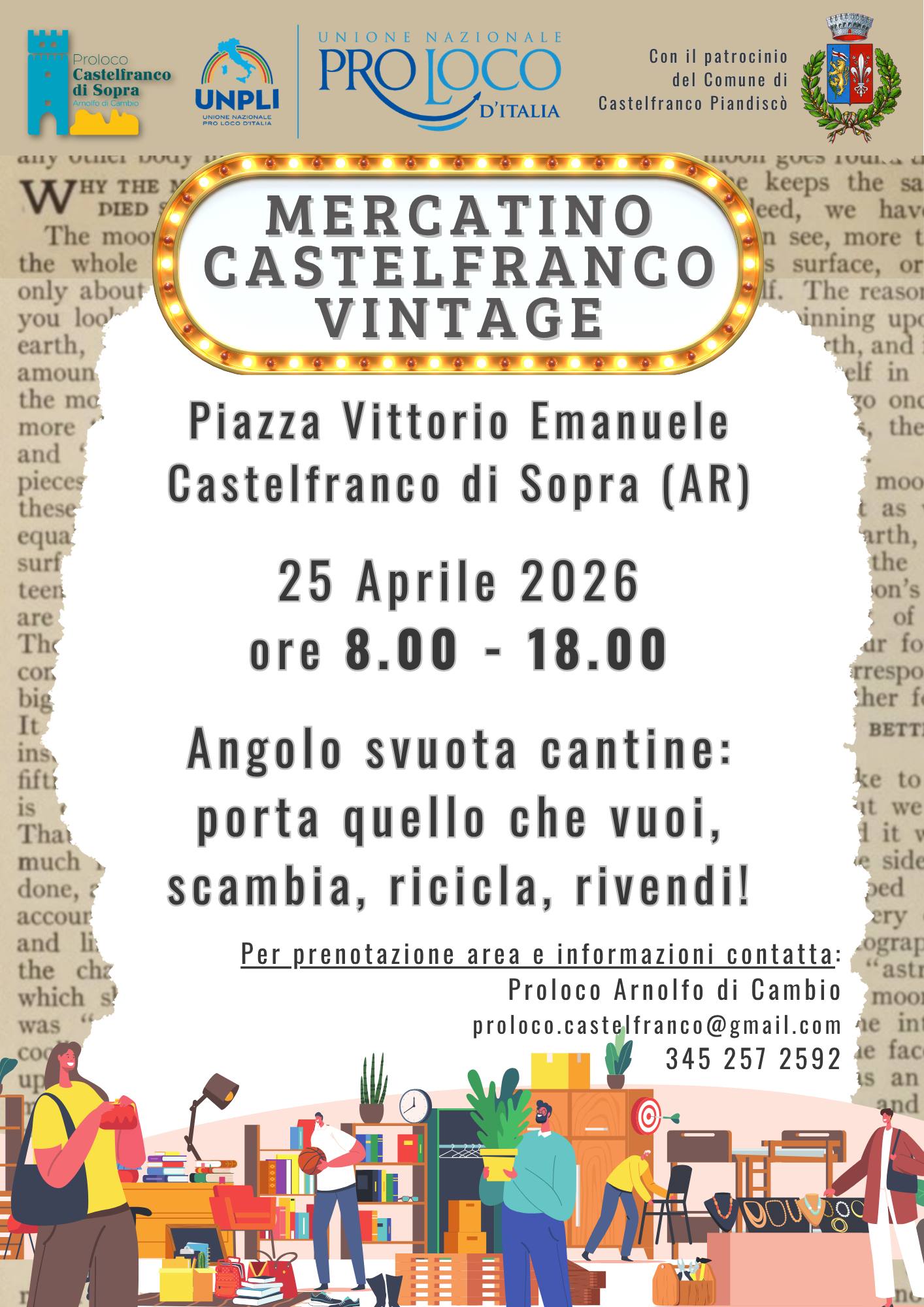 Mercatino Vintage e Svuota Cantine