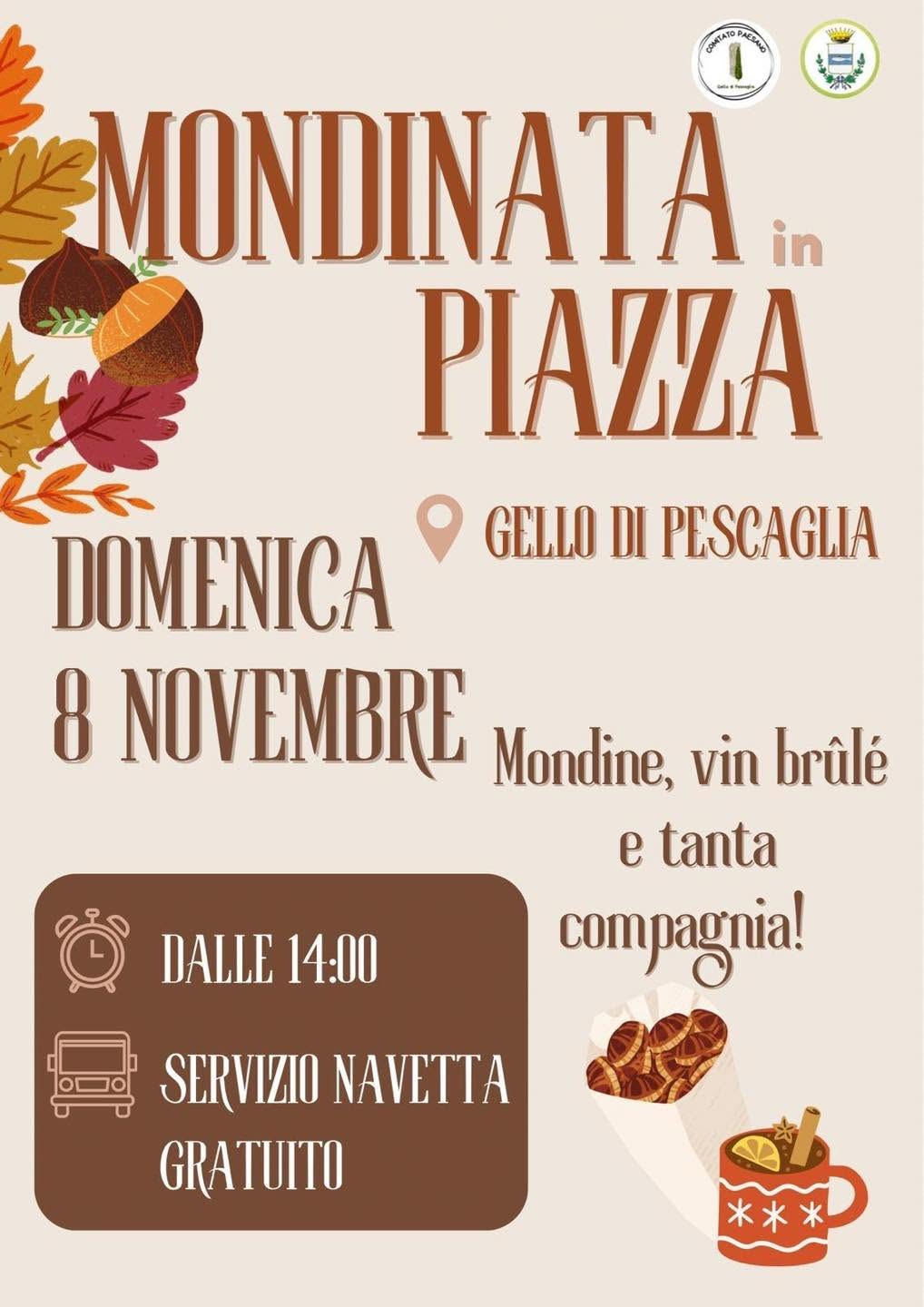 Mondinata in piazza