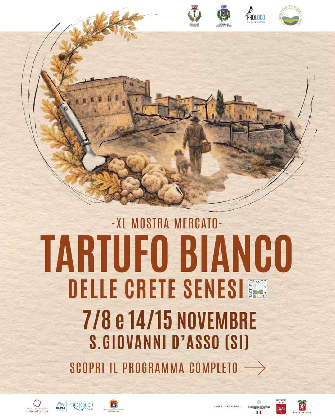 Mostra Mercato del Tartufo Bianco delle Crete Senesi