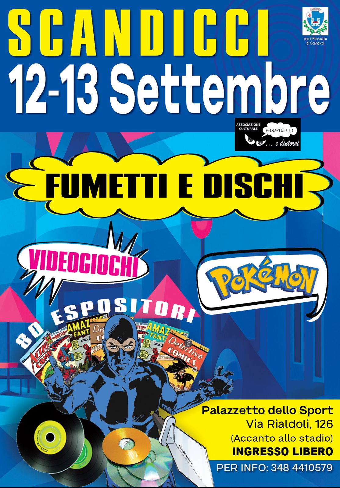 Mostra Mercato Scambio di Dischi, CD e Fumetti
