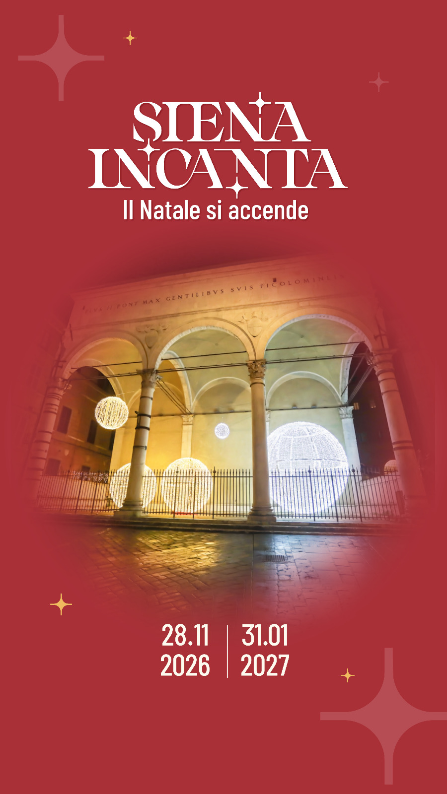 Siena Incanta: il Natale si accende