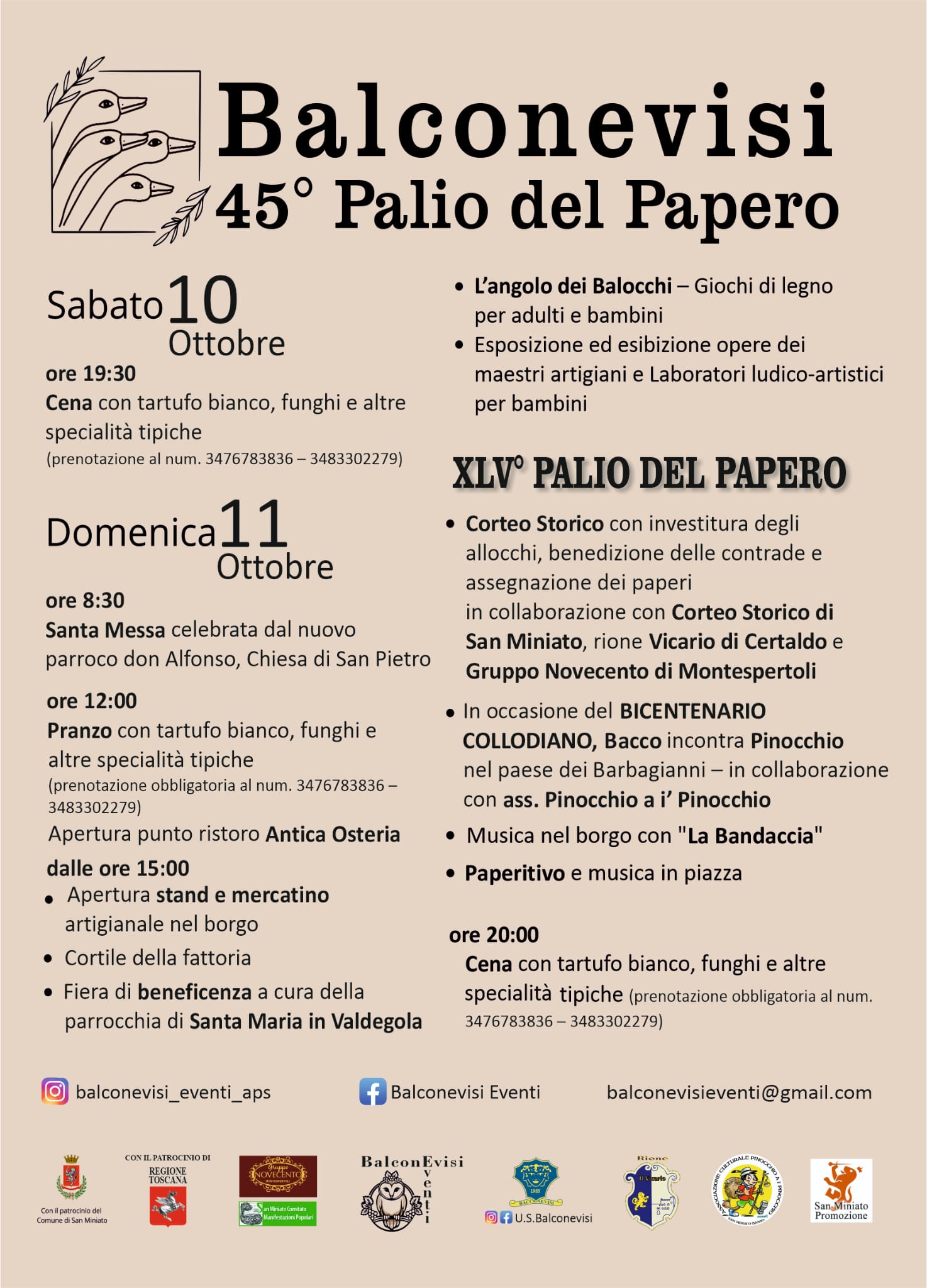 Il Palio del Papero