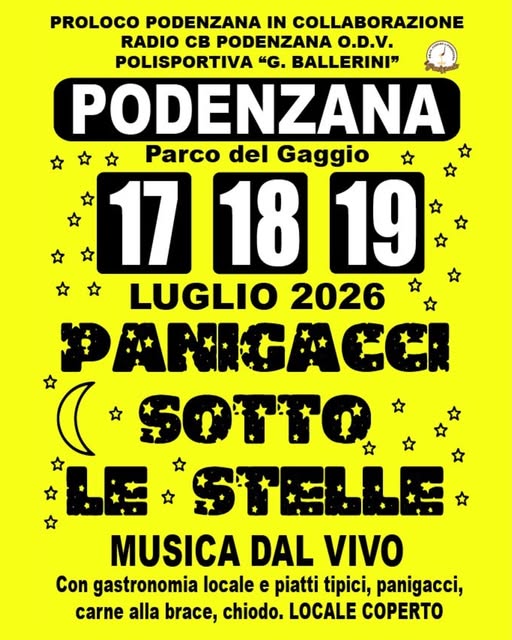 Panigacci sotto le stelle