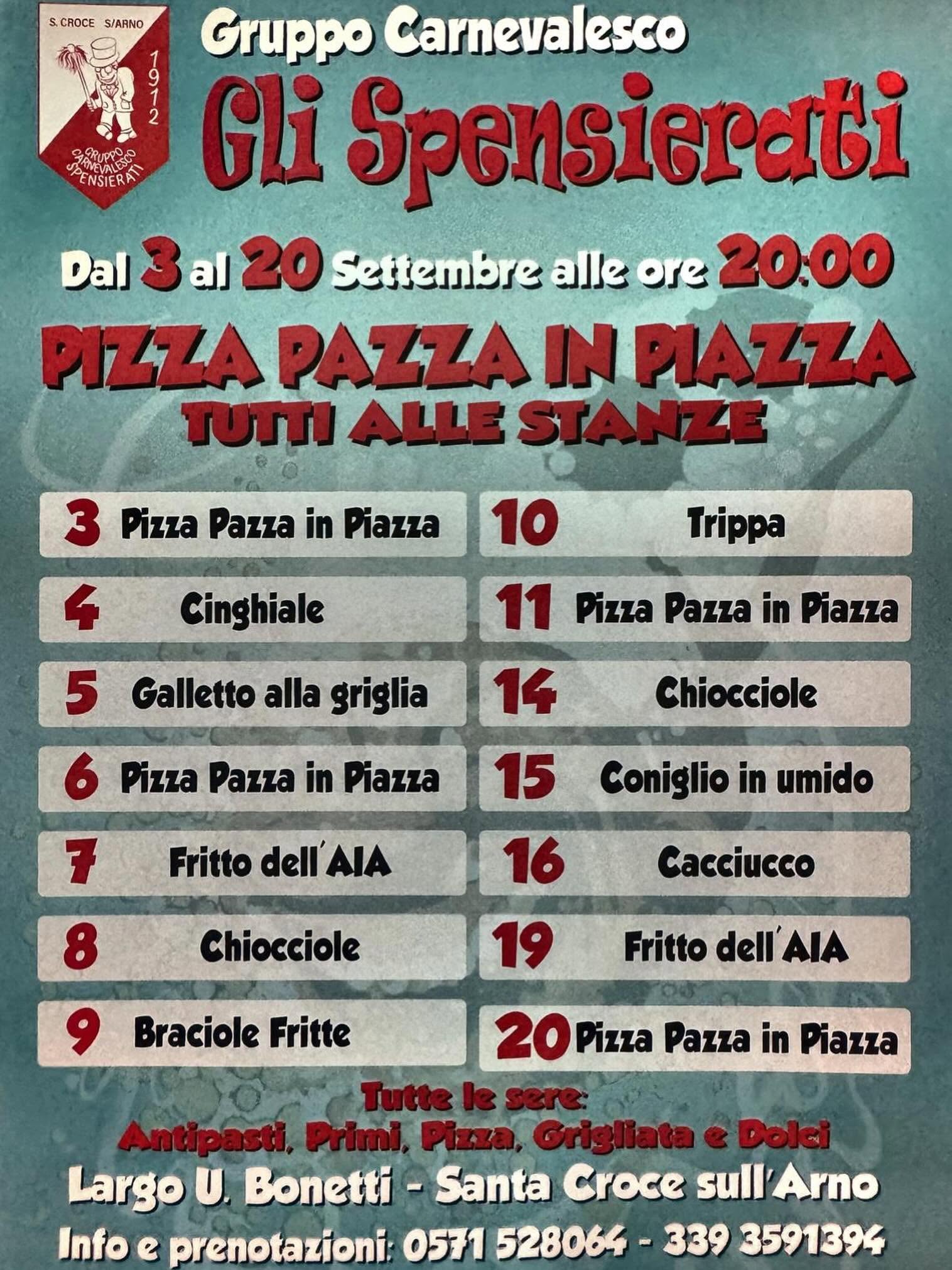 Pizza Pazza in Piazza