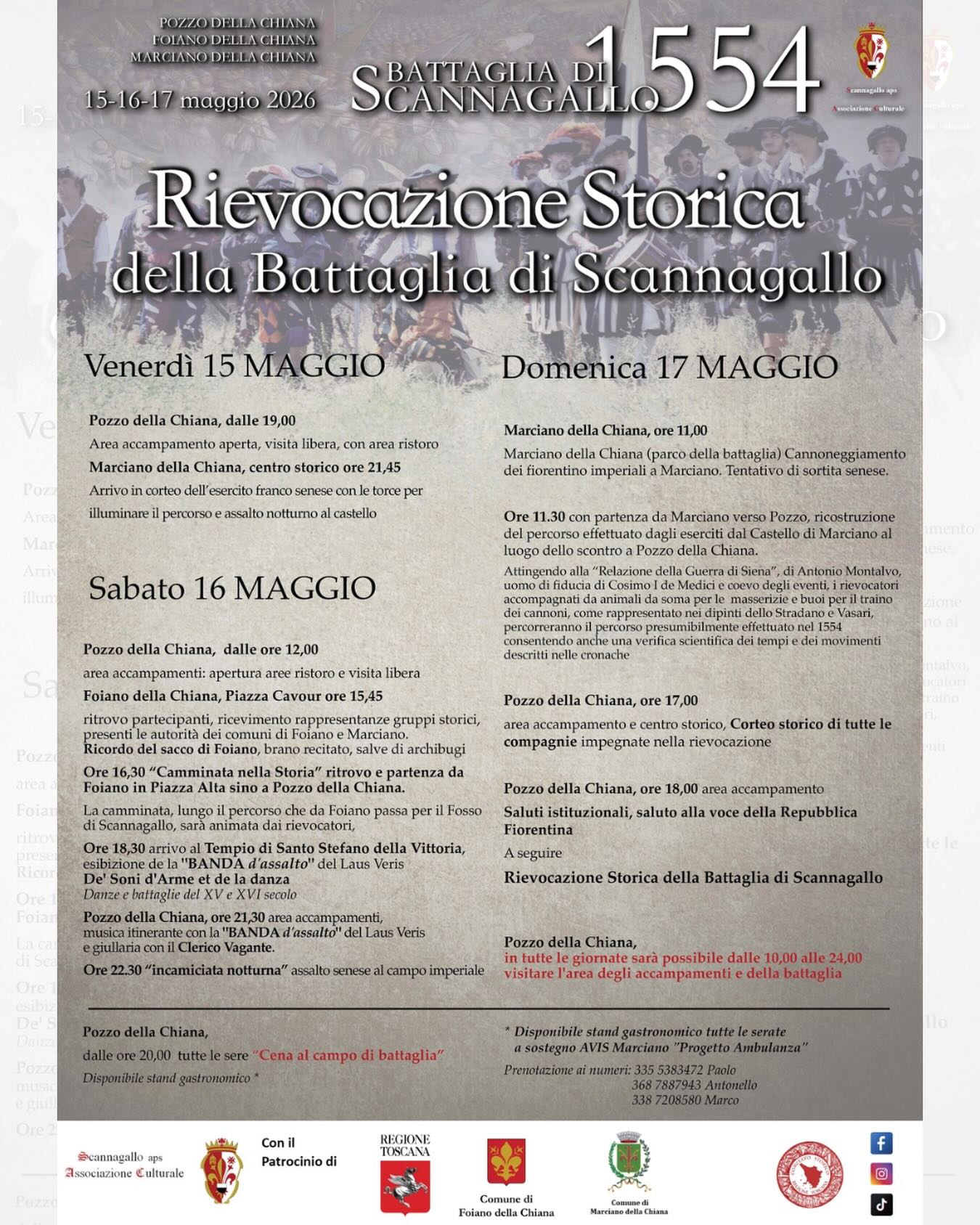 Rievocazione storica della Battaglia di Scannagallo