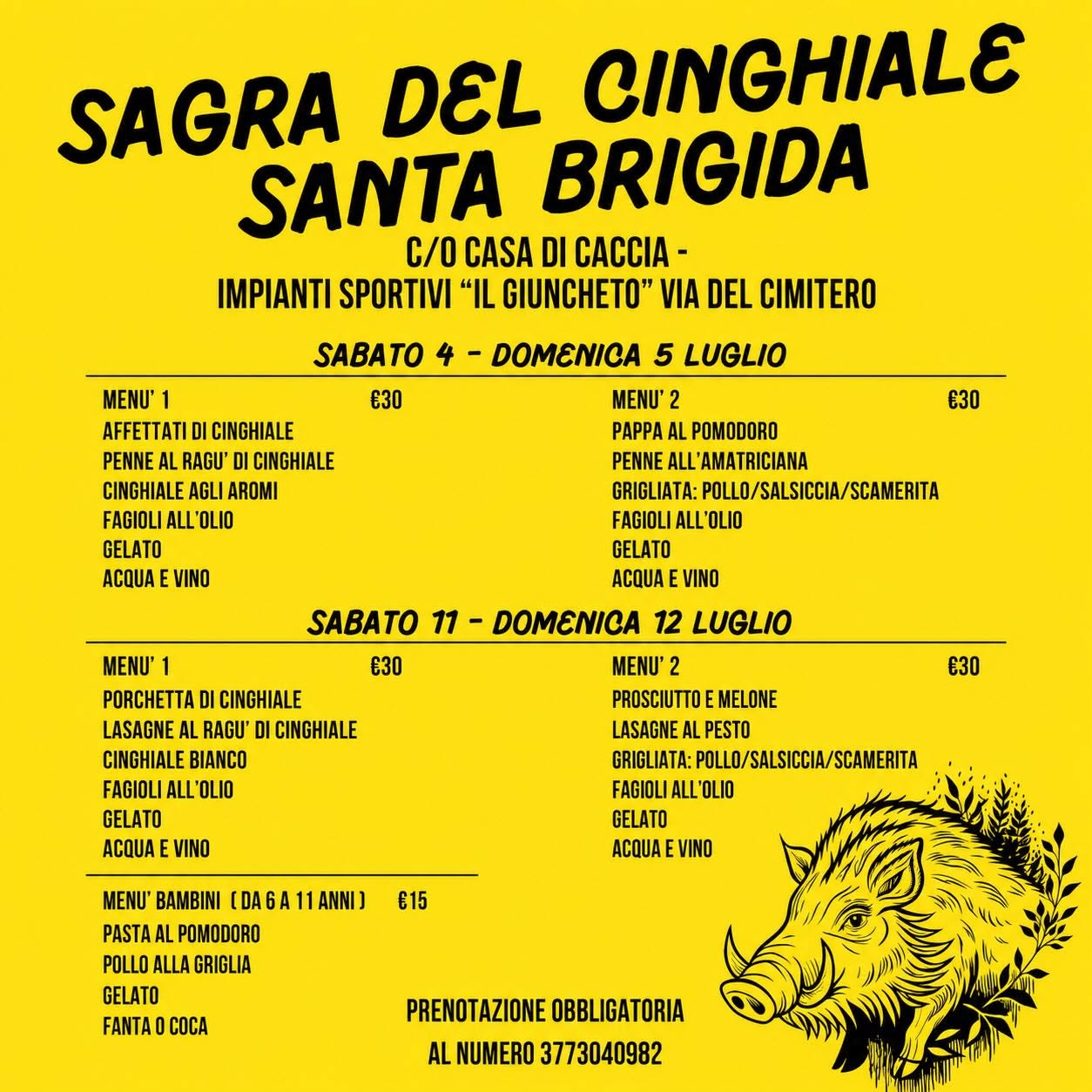 Sagra del Cinghiale